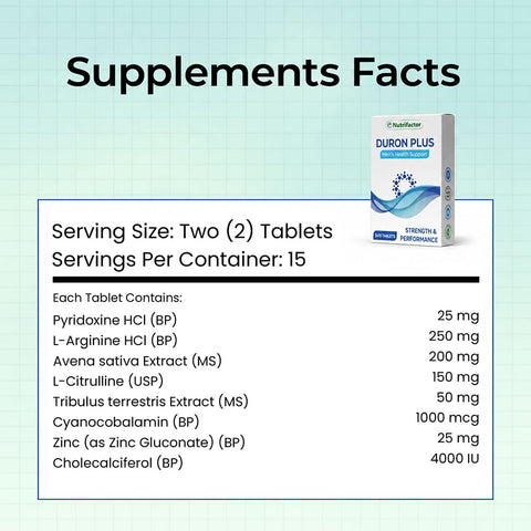 Duron Plus - Boost Stamina & Performance
