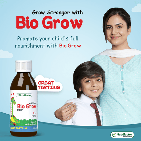 Bio Grow – Kids Multivitamin Syrup for Growth, Immunity & Picky Eaters