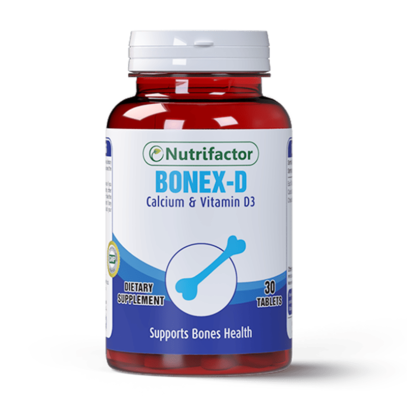 Bonex D - Calcium & Vitamin D3 for Healthy & Strong Bones