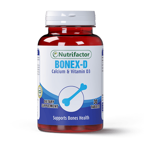 Bonex D - Calcium & Vitamin D3 for Healthy & Strong Bones