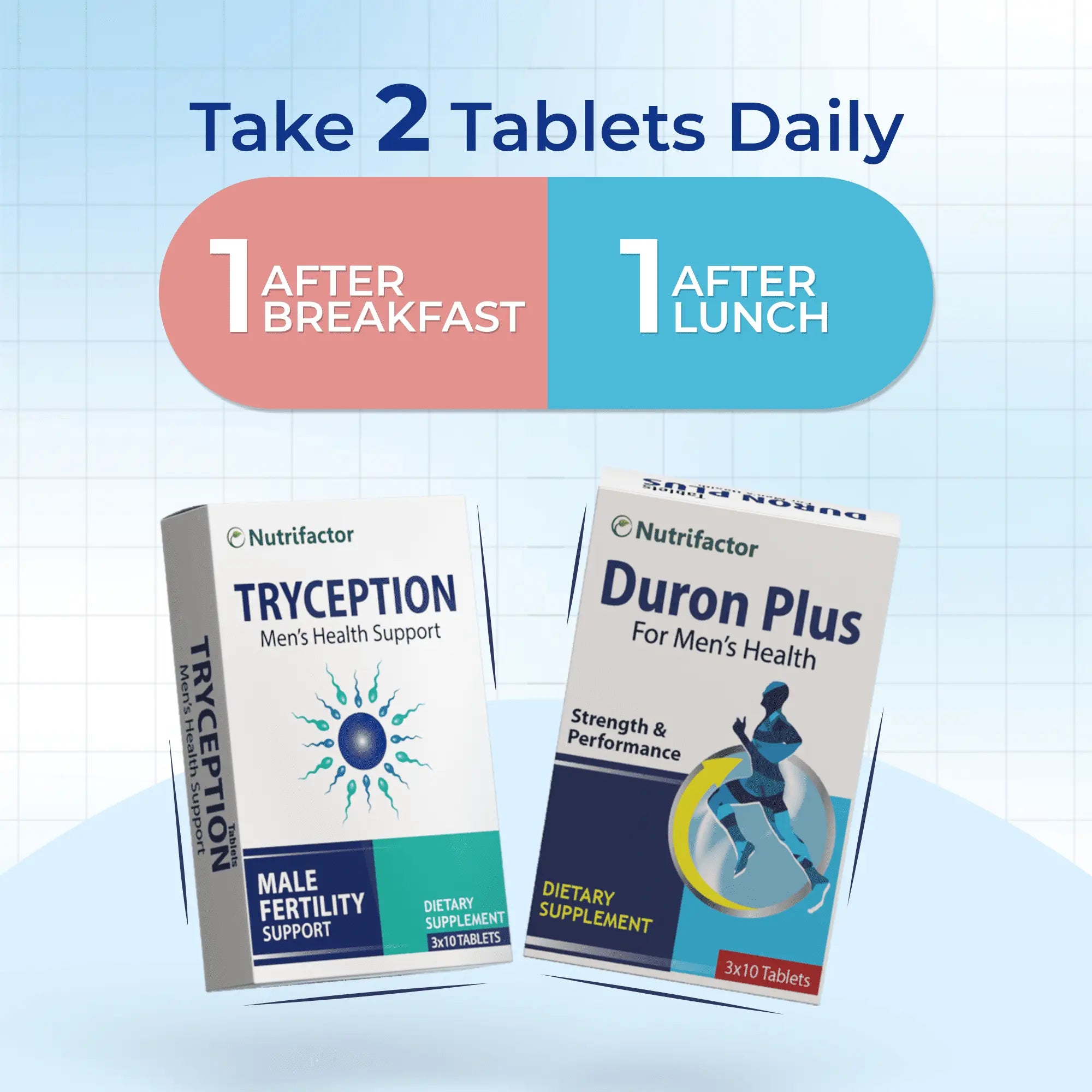 Duron Plus and Tryception (2x The Man) – Nutrifactor UAE