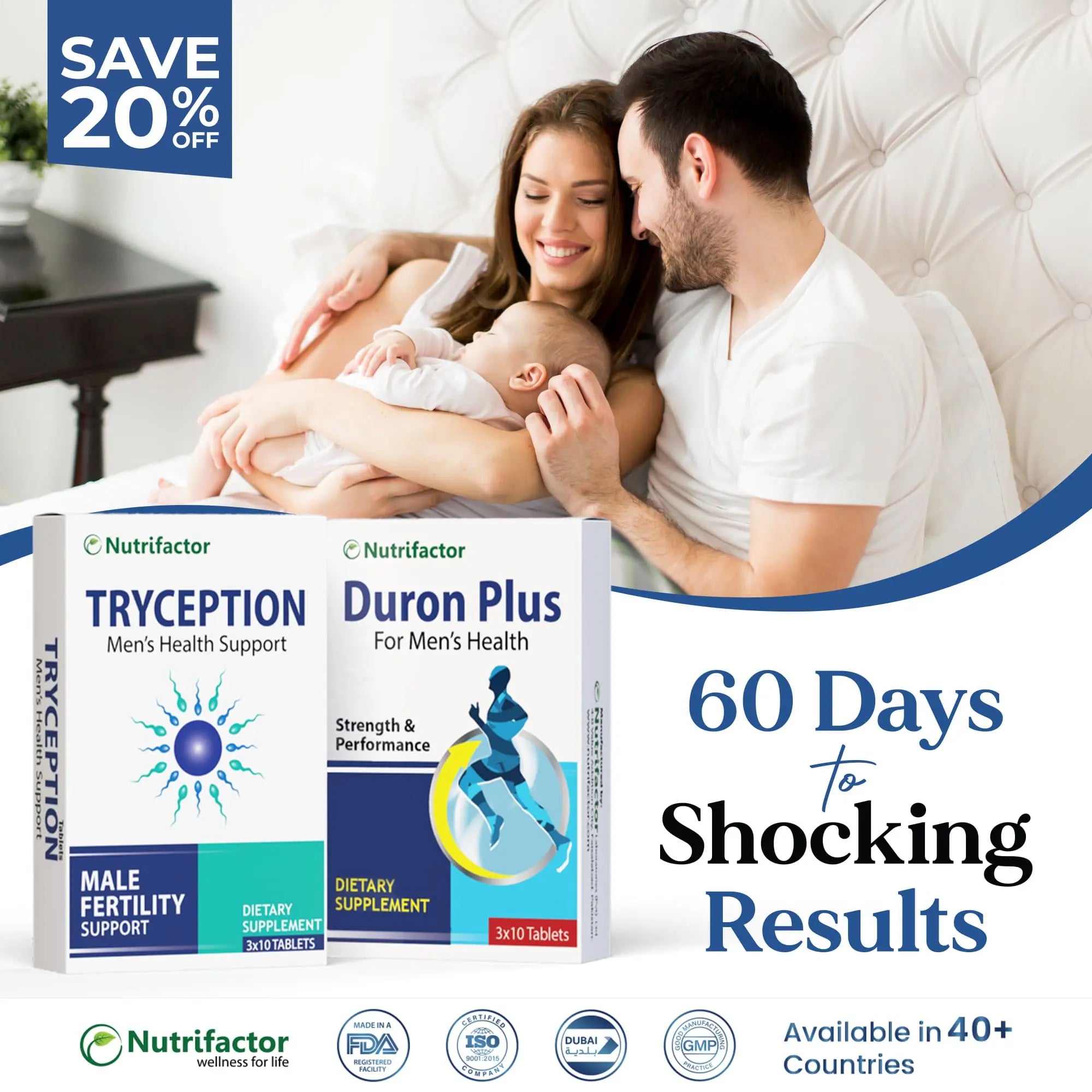 Duron Plus and Tryception (2x The Man) – Nutrifactor UAE