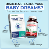 Tryception & Glucofactor - Male Fertility & Diabetes Support Bundle