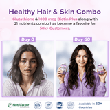 Gluta Fair + Max Hair - Healthy Hair & Skin Combo