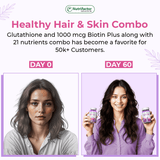 Gluta Fair + Max Hair - Healthy Hair & Skin Combo