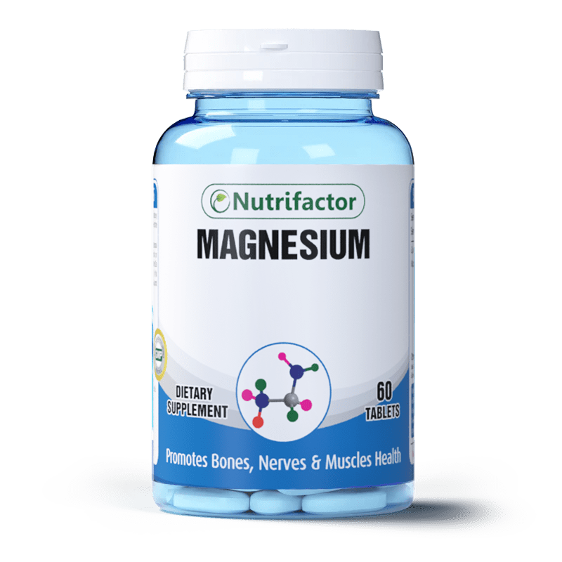 Magnesium 500mg - Relieves Cramps, Boosts Mood, Supports Sleep & Heart Health