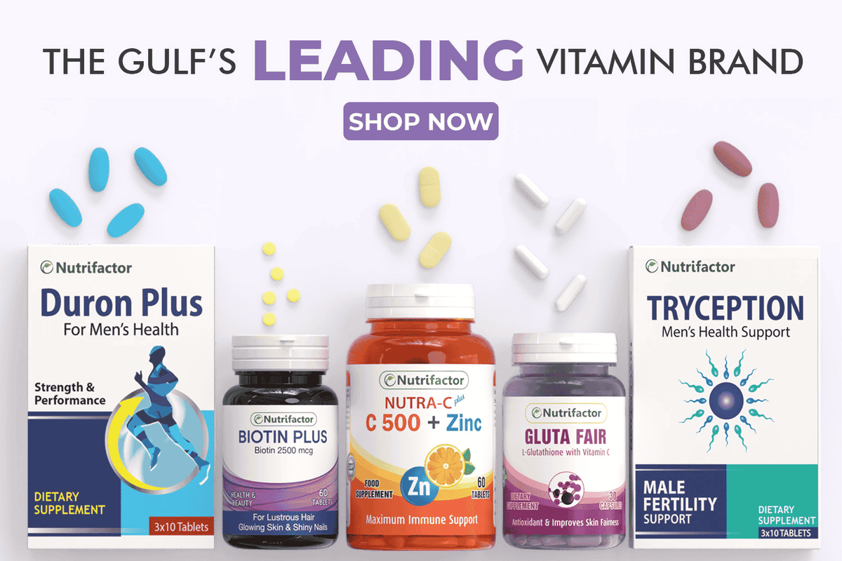 No.1 Halal Vitamins, Multivitamin & Supplement | Nutrifactor UAE