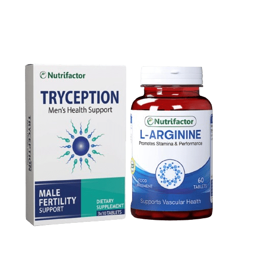 L-Arginine and  Tryception Bundle | Men Health Combination