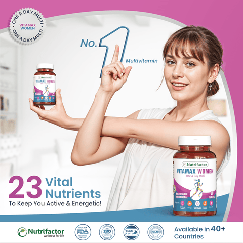 Vitamax Women - Provide over 20 important Vitamins & Minerals