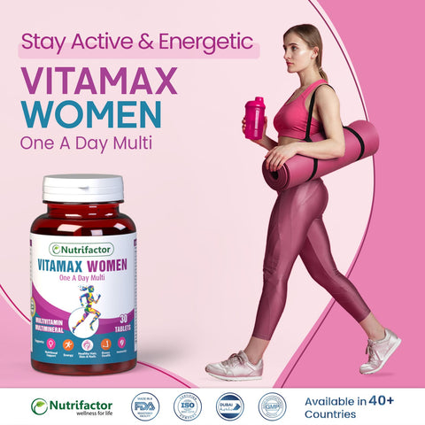 Vitamax Women - Provide over 20 important Vitamins & Minerals